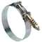 B & K Ideal Tridon Tridon 4-9/16 in. 4-7/8 in. SAE 456 Hose Clamp Stainless Steel Band Spring Loaded T-Bol 300300456553 - alternate 1